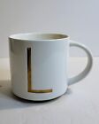 Williams Sonoma Gold Initial ""L"" Kaffee- oder Teetasse Becher