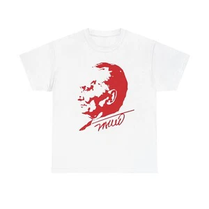 Vintage Tito Profile Unisex T-Shirt, Yugoslavia Nostalgic Tee, Signature Shirt, - Picture 1 of 8