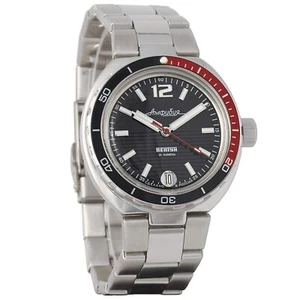 Reloj de buceo militar automático Vostok Amphibia 960760 NEPTUNE VENDEDOR DE EE. UU. - Imagen 1 de 8