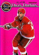 1999-00 Pacific Prism Holographic Purple #49 Chris Chelios