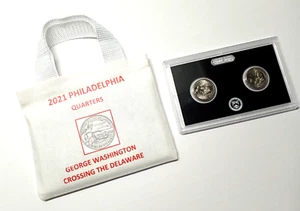2021 George Washington and Alabama Tuskegee Airmen Philadelphia Quarter set - Picture 1 of 2