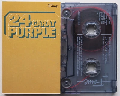 DEEP PURPLE - 24 CARAT (FAME FA41313214) LATE 1980s UK CASSETTE TAPE REISSUE - Image 1 of 3