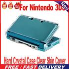 2Pcs Crystal Clear Hard Skin Case Cover Protection For Nintendo 3Ds N3ds Console