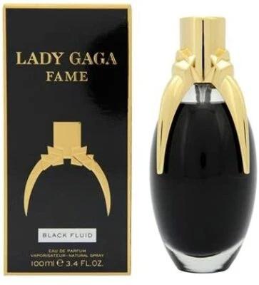 Lady Gaga Fame Black Fluid Perfume 100ml no cellophane  - Image 1 of 4