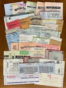 Motorhead Original Concert Tickets Select From Dropdown List - Imagen 1 de 44