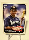 2023 Topps Alex Rodriguez Card #118 Miss Print Reverse Seattle Mariners