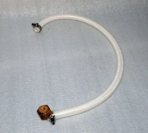 Mixomat Sylt Avital Ersatz Druck Schlauch 53 cm Glas Duschsäule Duschpaneel Weiß - Bild 1 von 5