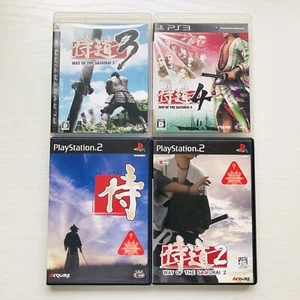 Way of the Samurai PS2 PS3 set of 4 PlayStation import from Japan - Picture 1 of 24
