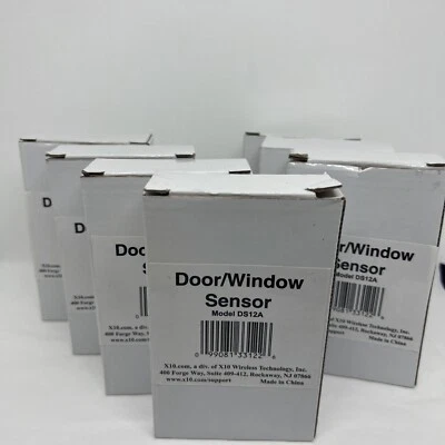 Lot of 7 X-10 Home Security System Door Window Sensors DS12A - Image 1 of 4