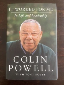 It Worked for Me. by Colin Powell (Hardcover) Autographed By C. Powell - Picture 1 of 2