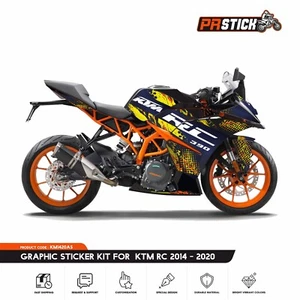 PRSTICK Graphics Kit for KTM RC 125-200-250-390 / 2014 - 2021 - Picture 1 of 3