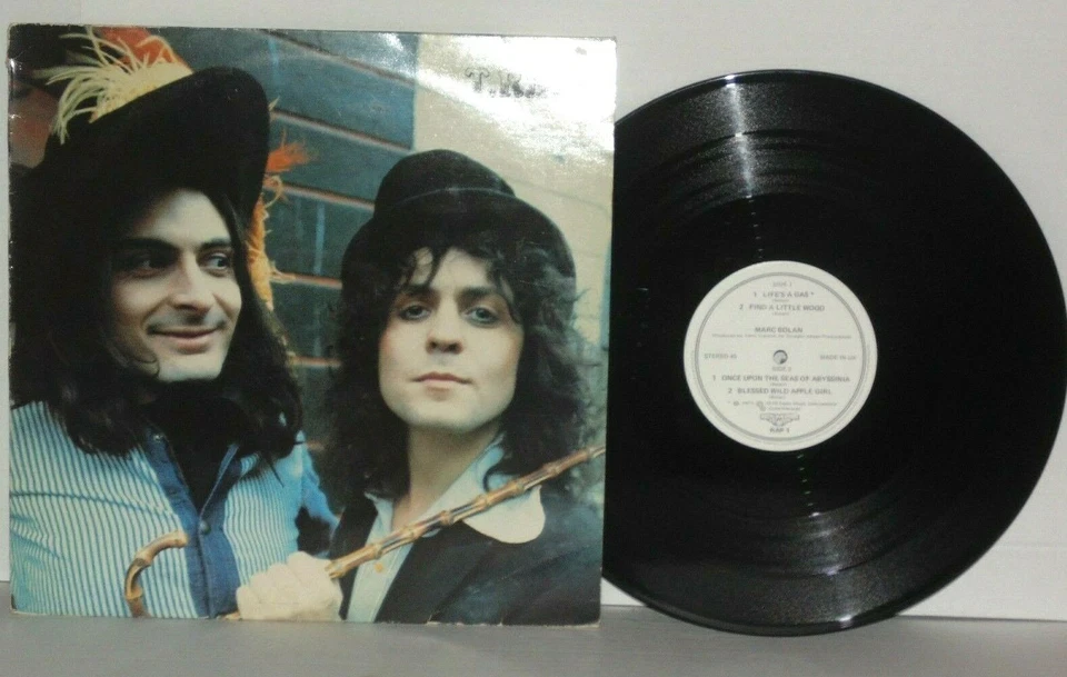MARC BOLAN & T. REX Life's A Gas 12" EP 1982 UK Ltd Ed Fan Club Glam Marc On Wax - Image 1 of 3