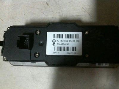 Control Temperatura 163 Tipo ML500 Trasero Se Adapta 02-05 MERCEDES CLASE ML 310294 Foto 1 de 4