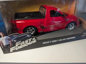 1:24 Jada Diecast Fast & Furious Movie Brian's Ford F150 SVT Lightning New - Picture 1 of 6
