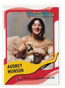 Autógrafos históricos HA 2025 año 2 diseño Audrey Munson 2 #108/50 - Imagen 1 de 1
