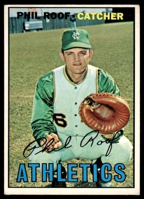 1967 O-Pee-Chee Phil Roof Kansas City Athletics #129 - Image 1 of 2