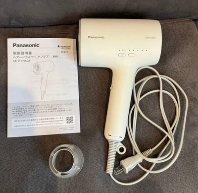 Panasonic EH-NA0J-W Hair Dryer NanoCare High-Penetration Nanoe Warm White Junk - Image 1 of 4