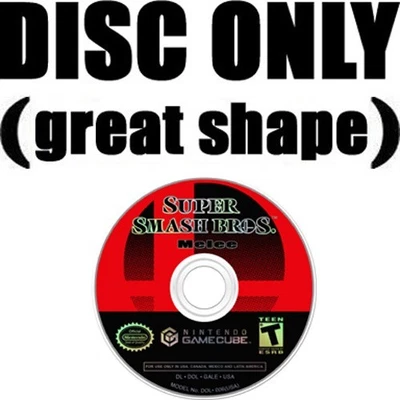GAME CUBE Super Smash Bros. Melee *DISC ONLY (Perfect Shape!)* nintendo gamecube - Image 1 of 2