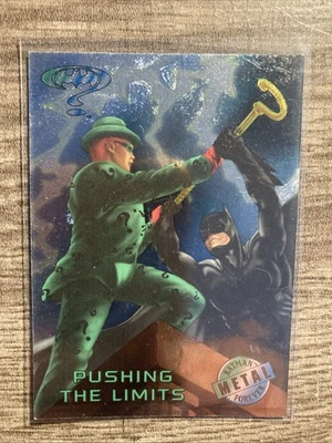Pushing The Limits Batman Forever Metal DC Card #45 Fleer 1995 - Image 1 of 2