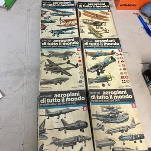 GUIDA AGLI AEREOPLANI DI TUTTO IL MONDO 6 VOLUMI CPL MONDADORI - Foto 1 di 16