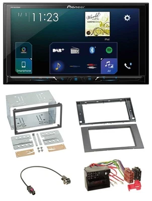 Pioneer MP3 Bluetooth USB 2DIN DAB Autoradio für Ford Fusion Kuga Transit 05-12 - Bild 1 von 4