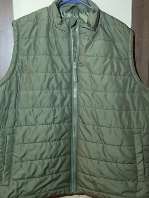 Colete acolchoado verde masculino Sonoma tamanho XXL usado  - Imagem 1 de 4