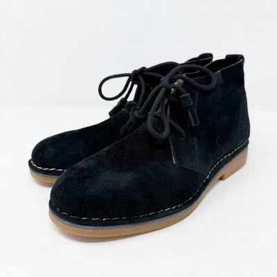 Botines con cordones HUSH PUPPIES de gamuza negra Cyra Catelyn Chucca para mujer talla 8 Foto 1 de 4