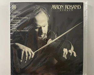 SEALED! Aaron Rosand Bach, Telemann, Enesco, Ysaye 180G MINT Audiofon Vinyl - Bild 1 von 3