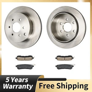 349.8mm Rear Disc Brake Rotors and Ceramic Pads for INFINITI QX80 Nissan Armada - Picture 1 of 14