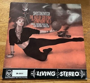 SB 2051 RCA ~ Shostakovitch ~ Age of Gold / Symphony #1 ~ Martinon, L.S.O. EX LP - Picture 1 of 9