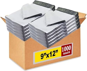 Box of 1000 (9" x 12") Poly Mailers - Picture 1 of 2