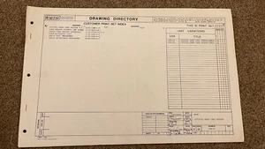 DIGITAL/DEC, PDP8, BA8-C, M843, Optical Mark Card Reader Master Drgs.,as Photos - Picture 1 of 5