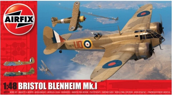 AIRFIX A09190 Bristol Blenheim Mk.I - Immagine 1 di 1