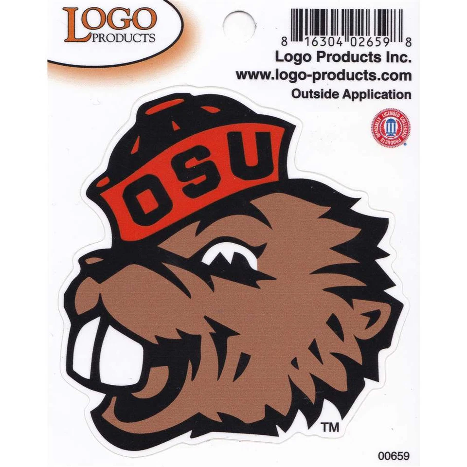 Oregon State Beavers Logo Decal - 3.5" x 3.5" - Image 1 of 1