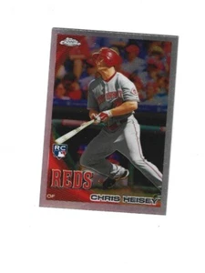 2010 Topps Update Chrome Rookie Refractors #CHR22 Chris Heisey  CINCINNATI REDS - Picture 1 of 2