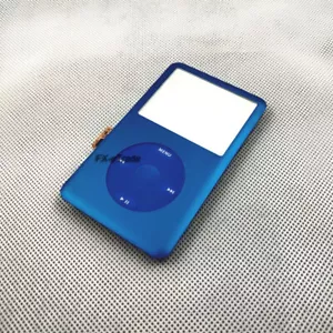 Blaue Front Face Gehäuse Abdeckung Clickwheel für iPod 6. 7. Classic 80/120/160gb - Bild 1 von 2