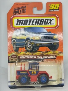 Matchbox Mercedes-Benz TRAC 1600 Turbo 1/5 in Farm Series Vintage. bm - Picture 1 of 3
