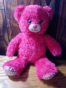 BABW Barbie glitzernder rosa Teddybär 18 Zoll Plüsch - Bild 1 von 6