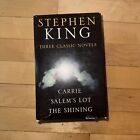 CARRIE, SALEM'S LOT, THE SHINING STEPHEN KING Classic Novels Box Set 