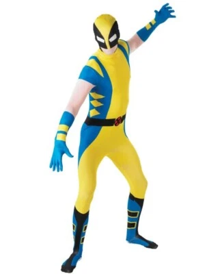 Rubie's Marvel Росомаха 2-й кожи взрослый костюм мужчин размер большой новый  - Изображение 1 из 3