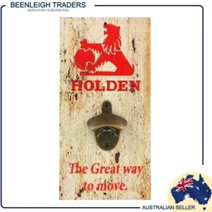 Wall Mount BOTTLE OPENER - HOLDEN THE GREAT WAY TO MOVE - Brand New - Picture 1 of 7