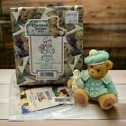 Cherished Teddies Bear Figurine Cole We've Got A Lot To Thankful For 476714