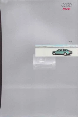 Catalogue Brochure Audi A6 08/1997 Belgique en français - Photo 1/3