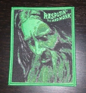 PATCH - Rasputin the Mad Monk - Hammer Horror, Christopher Lee, gewebtes Bügelbild - Bild 1 von 1
