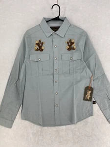 Howler Bros Hemd Herren Small Gaucho Pearl Snapshirt Western Cowboy Kaktusfeigen - Bild 1 von 15