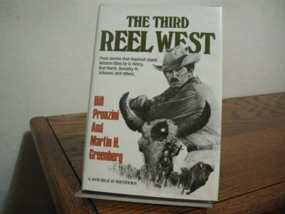 Third Reel West More Stories Inspired Classic Western Films Pronzini Signed 1986 - Image 1 of 4