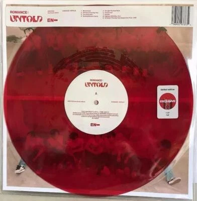 New ENHYPEN Romance: Untold LP Target Exclusive Limited Red Vinyl K-Pop 2024 - Image 1 of 3