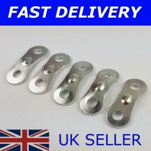 X5 ALUMINIUM METAL LIGHTWEIGHT GUYLINE RUNNERS CAMPING TENT GUY LINE ROPE - Picture 1 of 5
