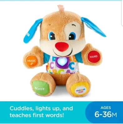 Fisher-Price смеяться и учиться умные этапы щенок с 75 + песни и звуки новый - Изображение 1 из 4