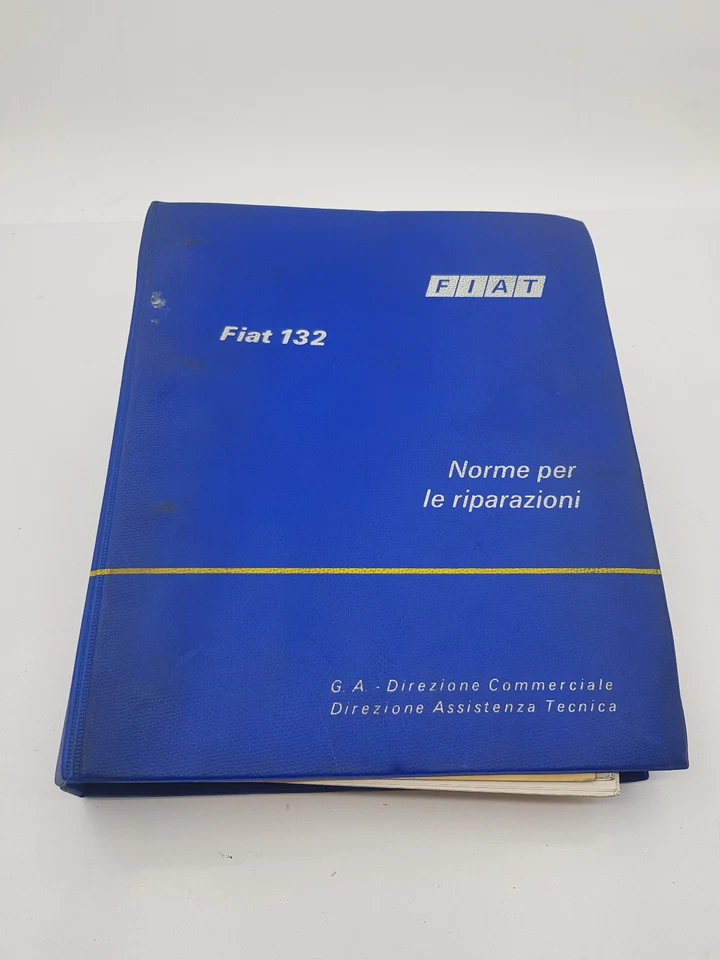 Manual de Taller Fiat 132 Normas para Las Reparaciones Asistencia Técnica Y La - Imagen 1 de 4